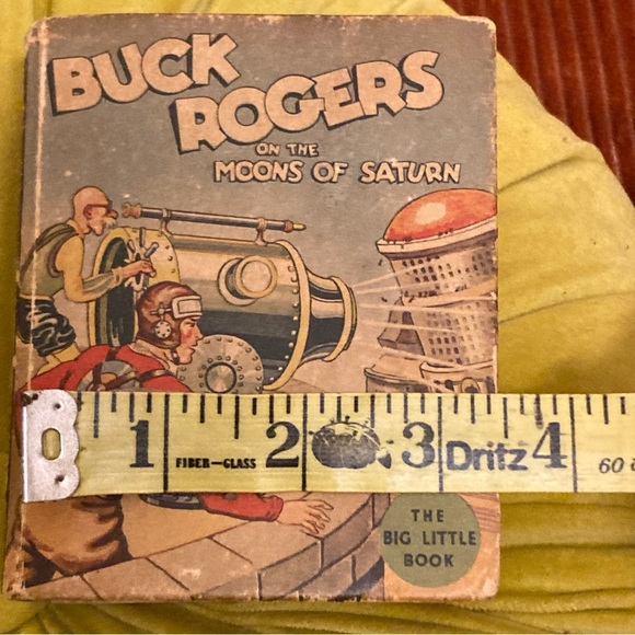 Antique 1934 Big Little Book: BUCK ROGERS ON THE MOONS OF SATURN - Picture 10 of 12